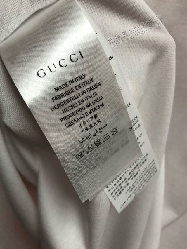 Gucci男T恤 2020新款短袖衣 男女同款 最高品質 古奇女款短袖  tzy2561